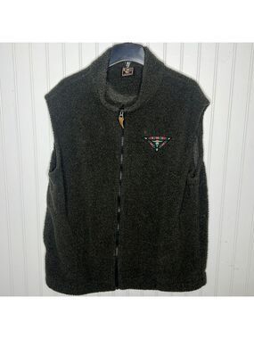 Fleece Zip Up Vest Size XL